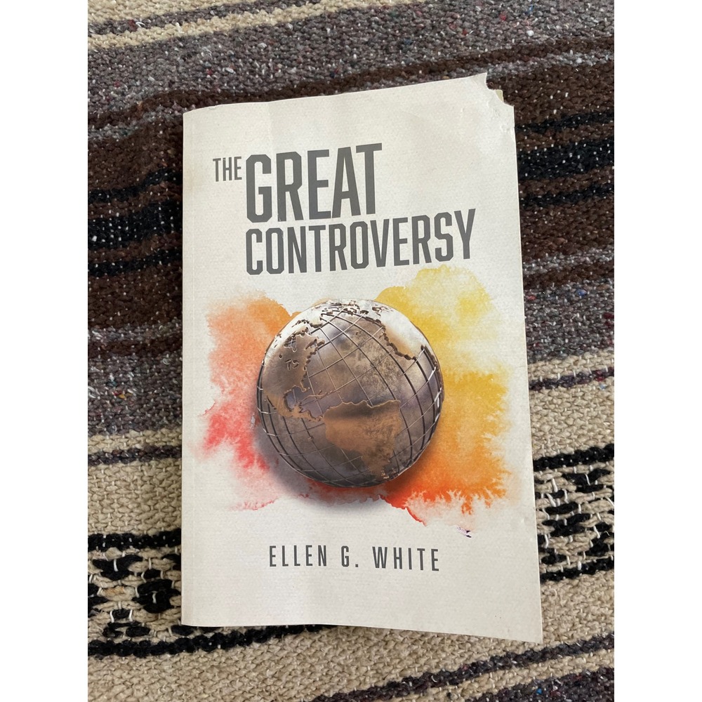 The Great Controversy Ellen G White Paperback Religious Prophecy History Book